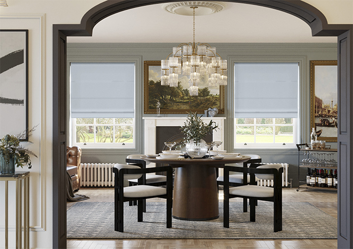 Norleigh, Sky - Roman Blind - Image 6